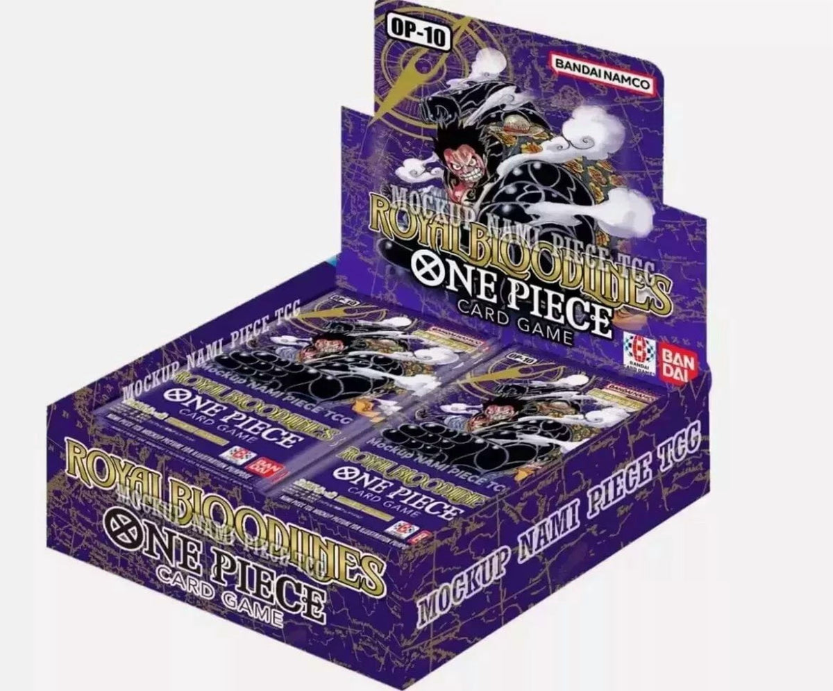Bandai One Piece TCG OP-10 Royal Bloodlines Booster Box English One Piece Trading Cards