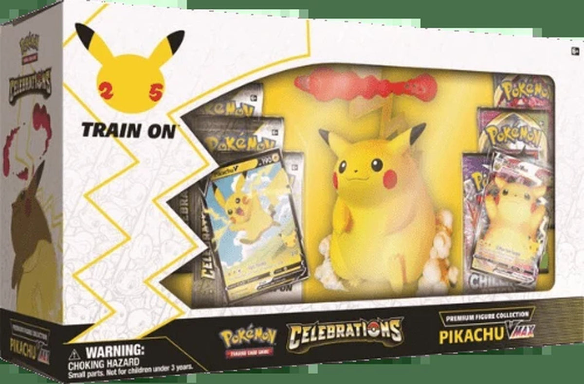 Celebrations Premium Pikachu VMAX Figure Collection Box