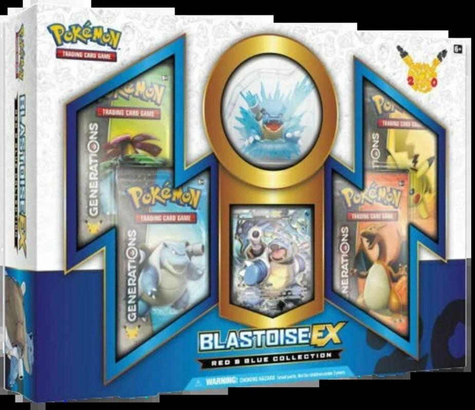 Red & Blue Blastoise EX Collection Box