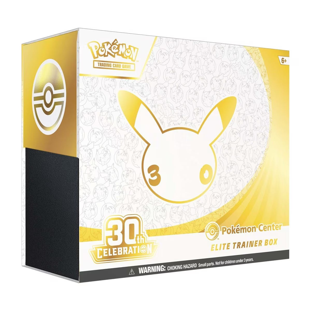 TCG 30Th Celebration Center Elite Trainer Box Collectible 11 Booster Packs