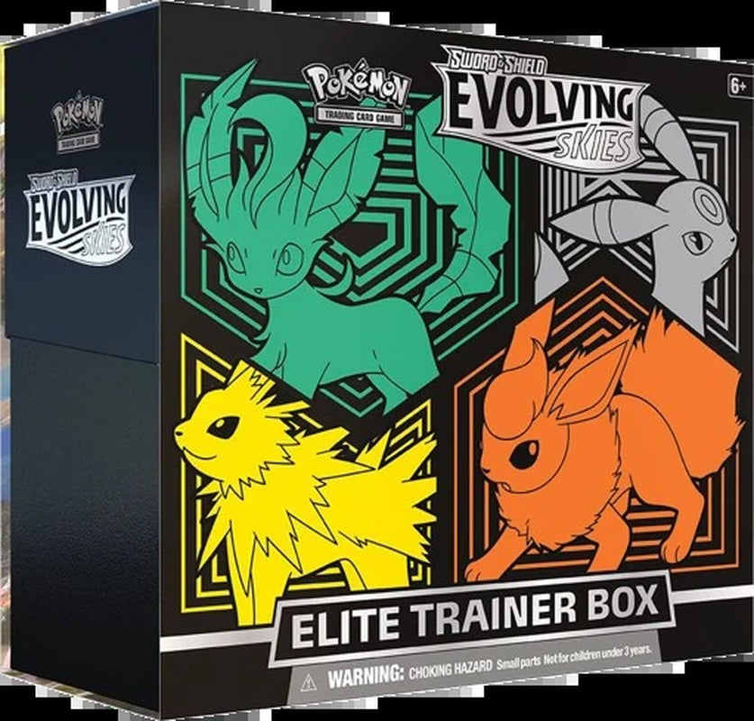 Evolving Skies Flareon, Jolteon, Umbreon & Leafeon Elite Trainer Box