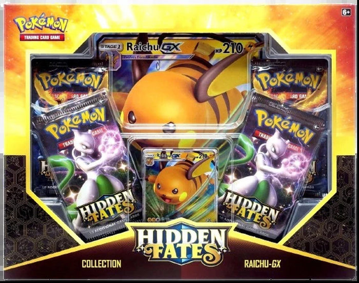 Hidden Fates Raichu GX Collection Box