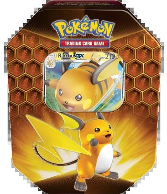 Raichu Gx Elemental Power Tin
