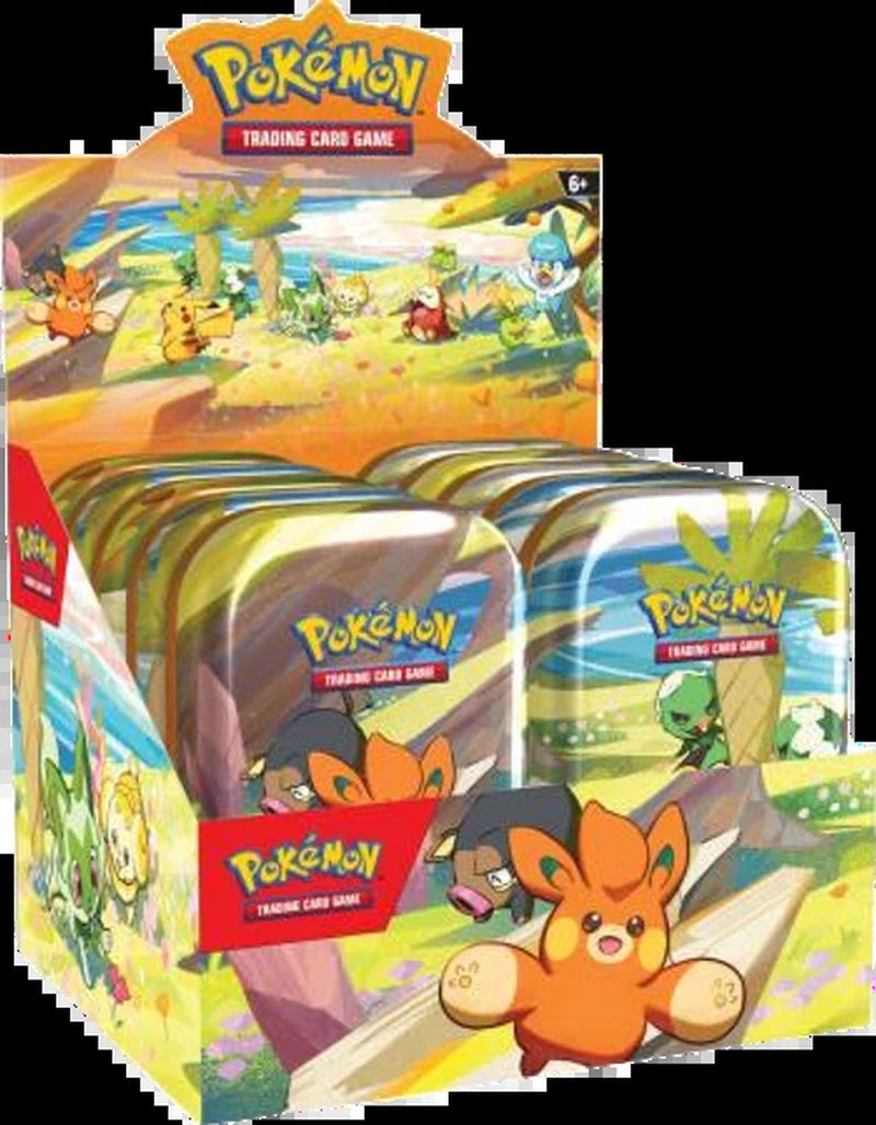 Paldea Friends Display Box of 10 Mini Tins