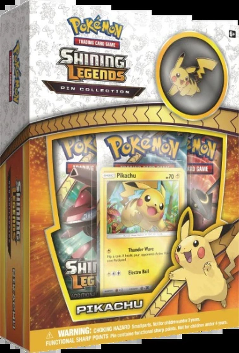 Shining Legends Pikachu Pin Collection Box