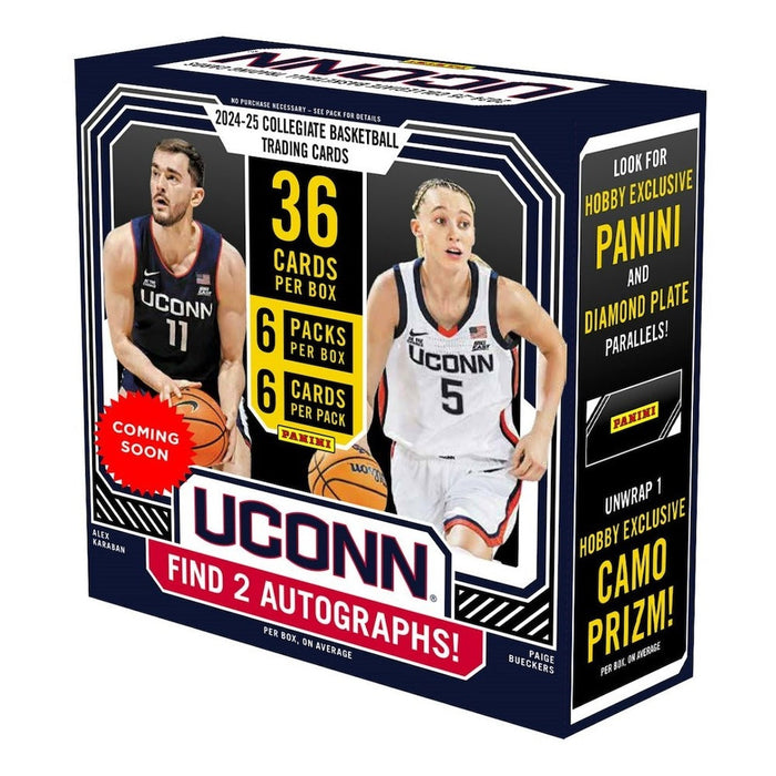 2024-25-Panini-UConn-Basketball-Sealed-Hobby-box