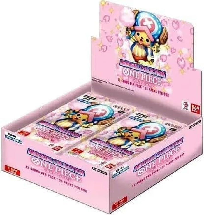 Bandai One Piece Trading Cards - Memorial Collection EB-01 - BOOSTER BOX [24 Packs]