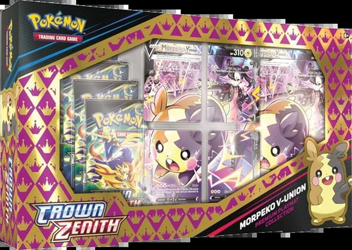 Morpeko V-Union Crown Zenith Premium Treasures Collection Box