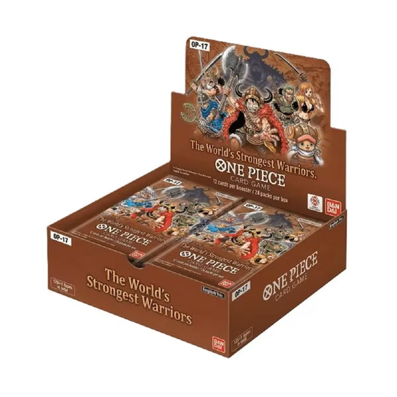 The World'S Strongest Warrior [OP-17] One Piece Bandai Booster Box