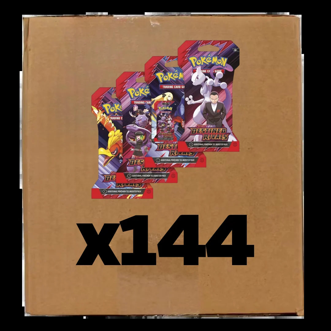 Sealed Case Destined Rivals Sleeved Pack - SV10