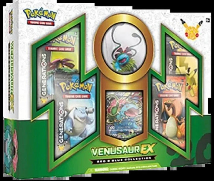 Red & Blue Venusaur EX Collection Box