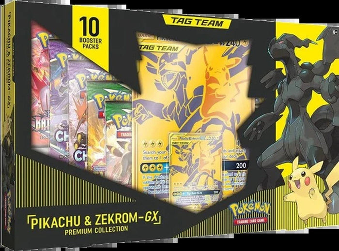 Pikachu & Zekrom Gx Premium Collection Box