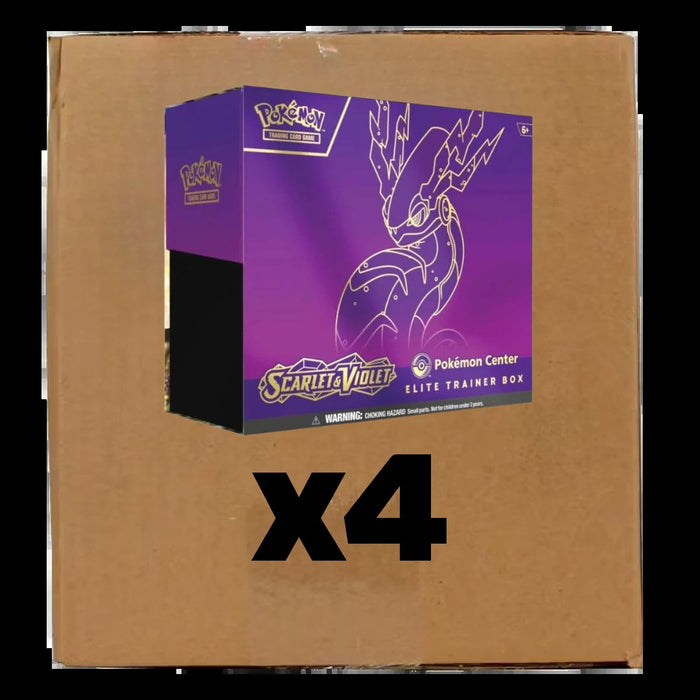 Sealed Case Scarlet & Violet Miraidon PC ETB - SV1