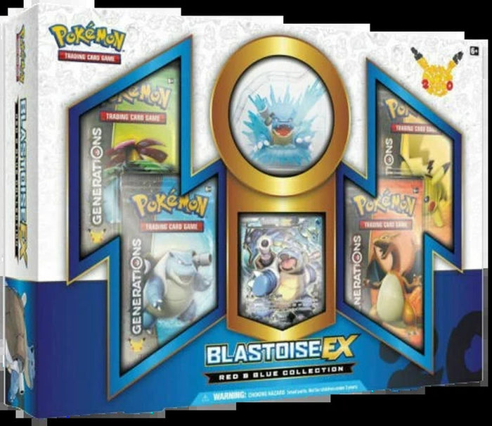Red & Blue Blastoise EX Collection Box