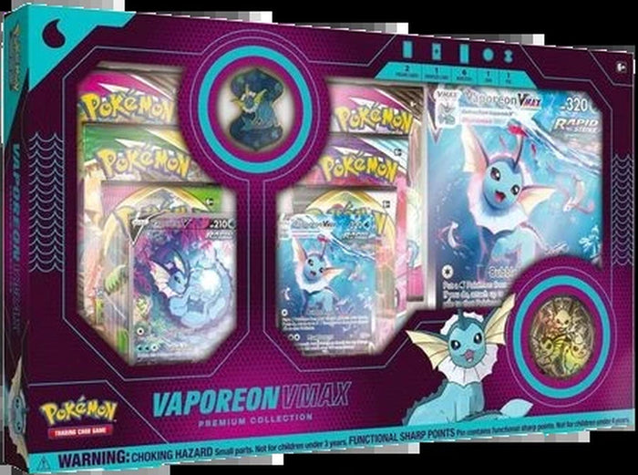 Vaporeon VMAX Premium Collection Box