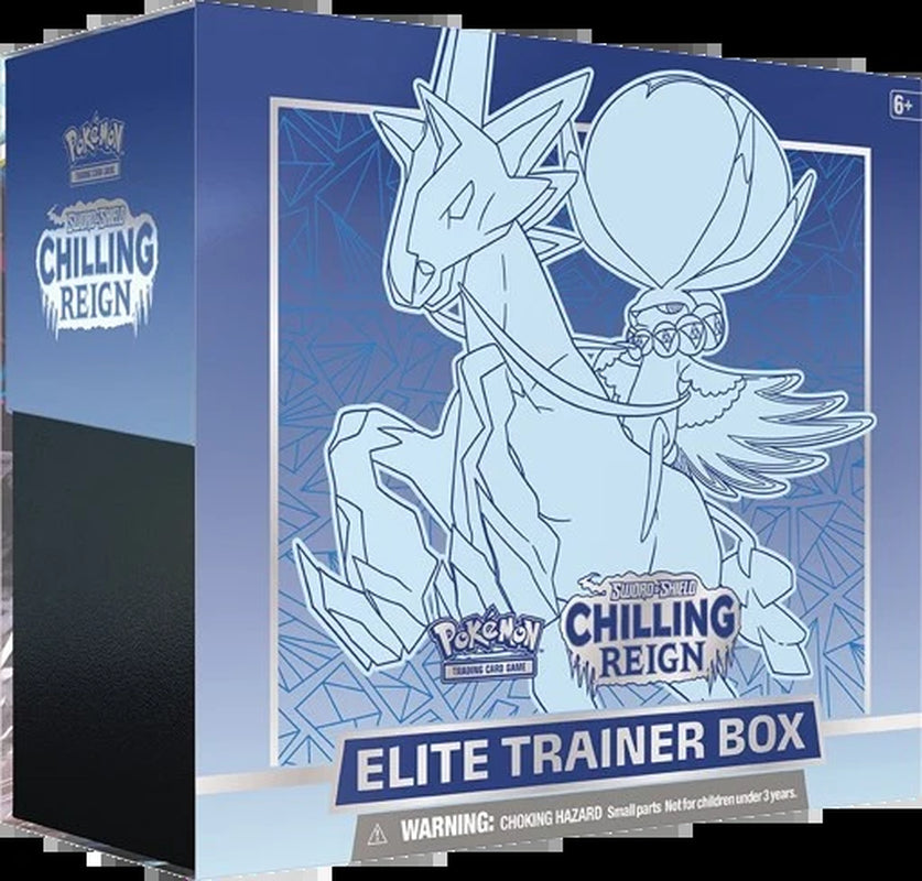 Chilling Reign Ice Rider Calyrex Elite Trainer Box