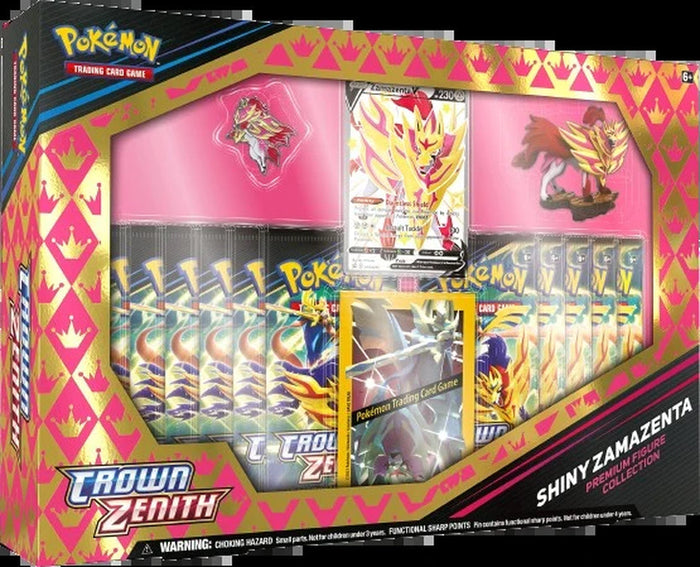 Crown Zenith Shiny Zamazenta Premium Figure Collection Box